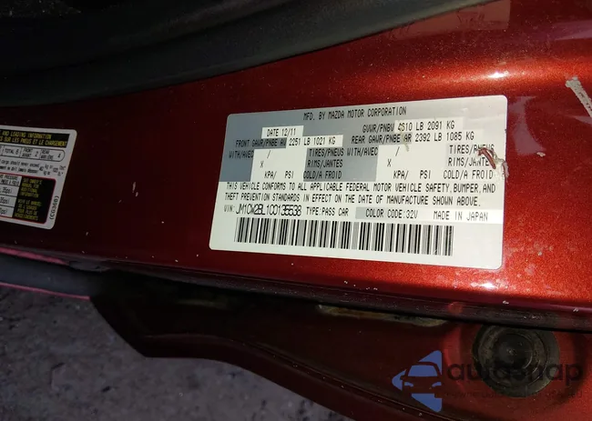 JM1CW2BL1C0135538: 44406240