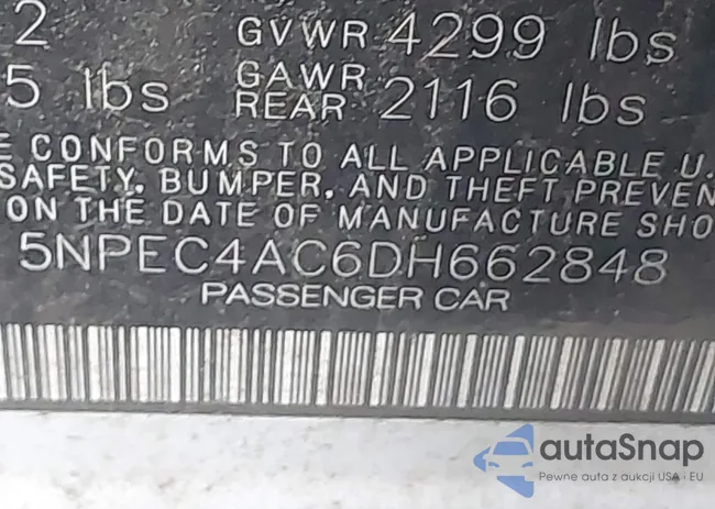 5NPEC4AC6DH662848: 44406344