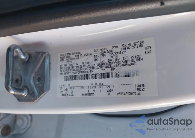 1FMCU0GX0DUC04389: 44406382