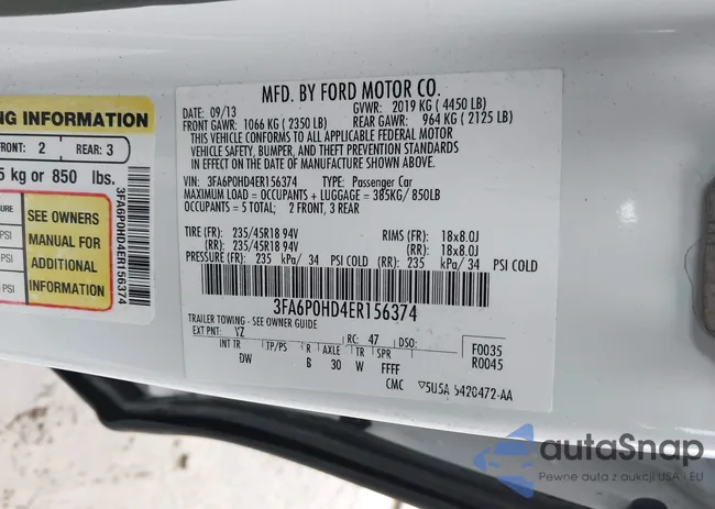 3FA6P0HD4ER156374: 44406416