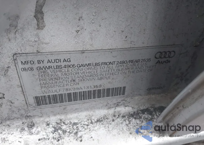 WAULF78K99A131359: 44405805