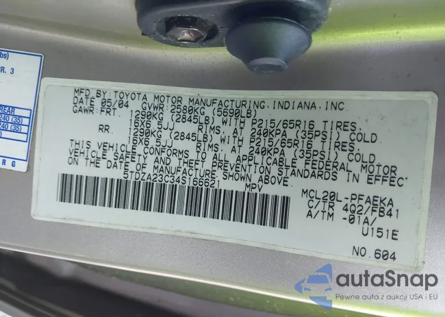 5TDZA23C34S166621: 44406870