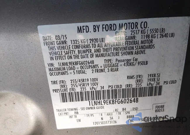 1LNHL9EK8FG602648: 44407315