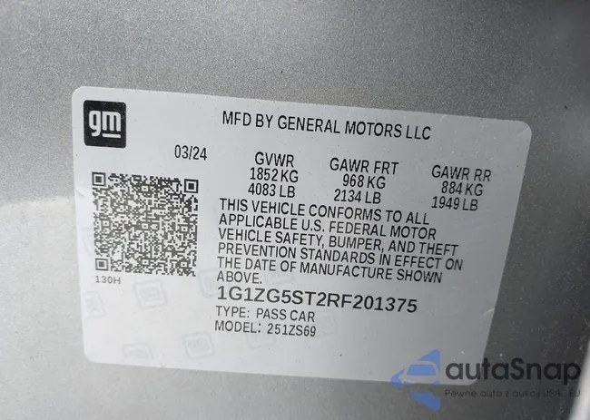 1G1ZG5ST2RF201375: 44407324