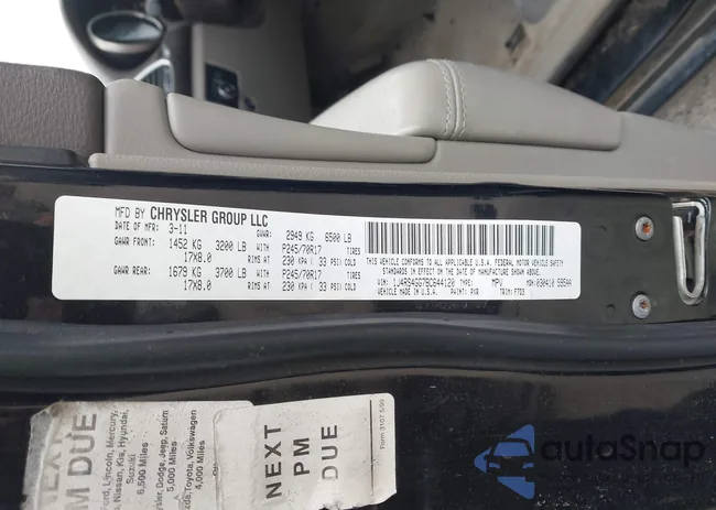 1J4RS4GG7BC644120: 44406513