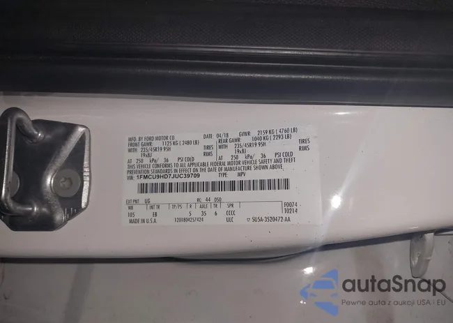 1FMCU9HD7JUC39709: 44407966