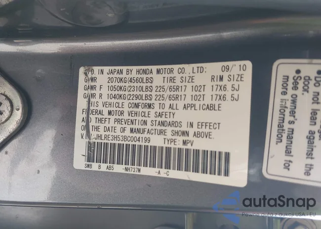 JHLRE3H53BC004199: 44408236