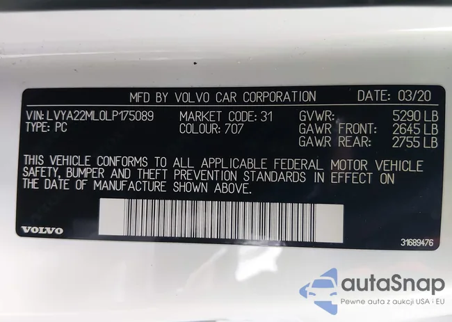 LVYA22ML0LP175089: 44408309