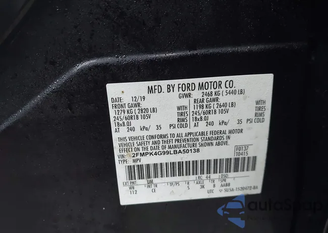 2FMPK4G99LBA50138: 44408330