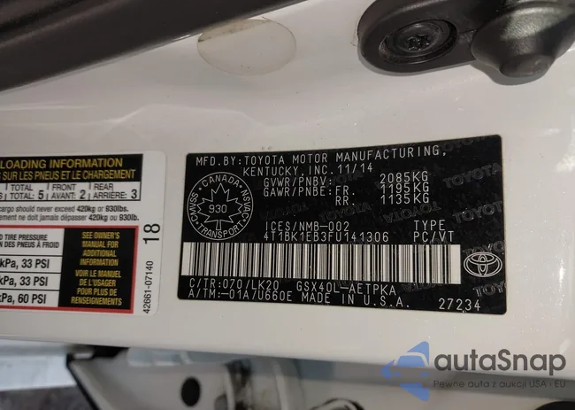 4T1BK1EB3FU141306: 44408336