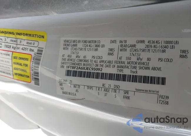 1FTBF2A6XJEC93092: 44407464