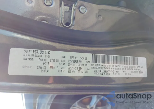 3C4PDCGG5HT701543: 44407520