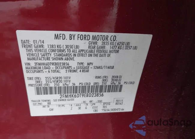 2FMHK6DT9EBD23856: 44408851