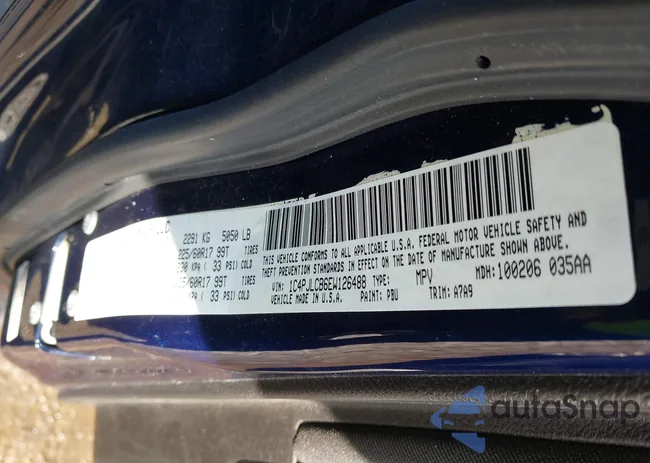 1C4PJLCB6EW126488: 44408970