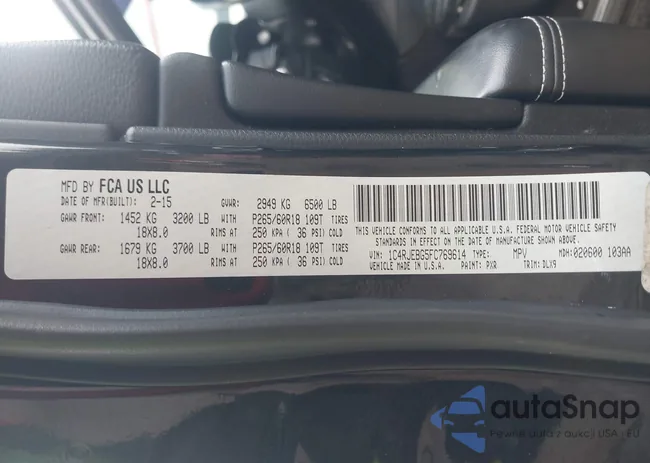 1C4RJEBG5FC769614: 44409064