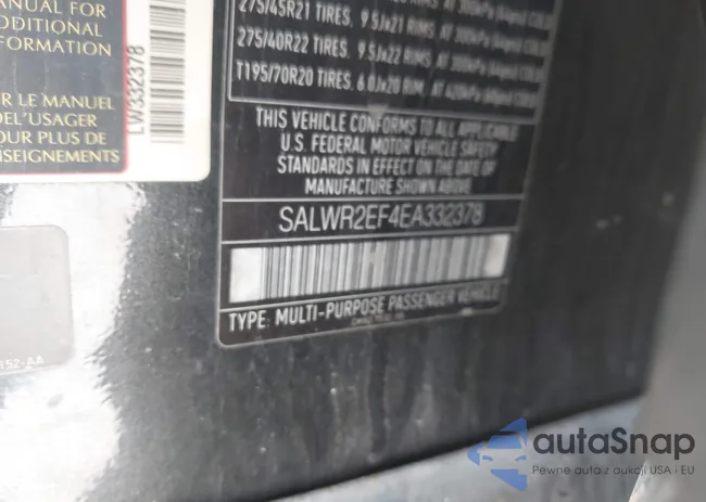 SALWR2EF4EA332378: 44409109