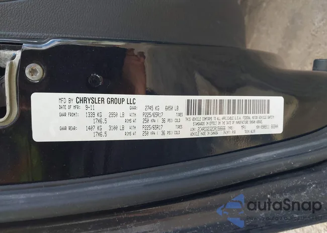 2C4RDGEG2CR158666: 44409135