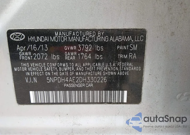 5NPDH4AE2DH330226: 44409229