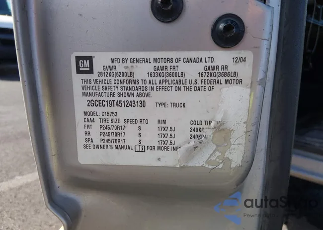 2GCEC19T451243130: 44409398