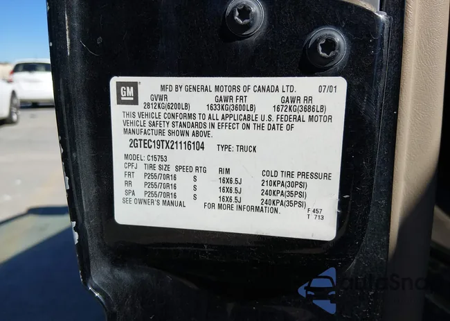 2GTEC19TX21116104: 44408610