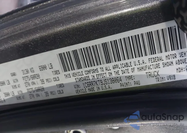 1C6RR7KT9JS138064: 44408644