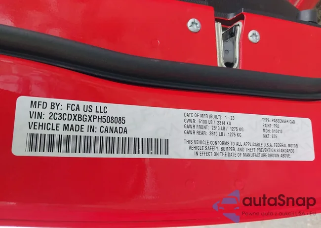 2C3CDXBGXPH508085: 44409896