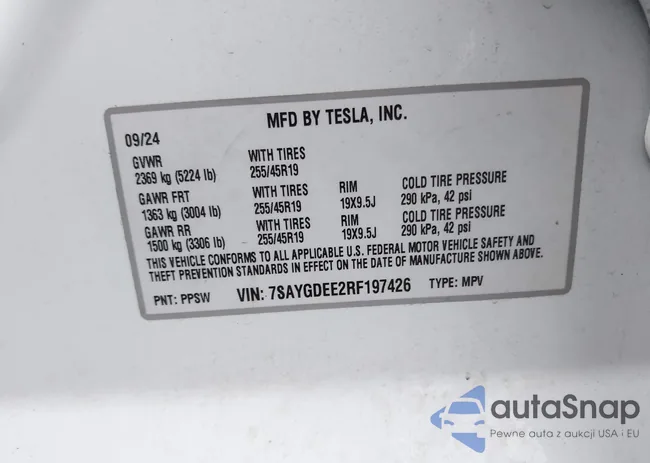 7SAYGDEE2RF197426: 44409907