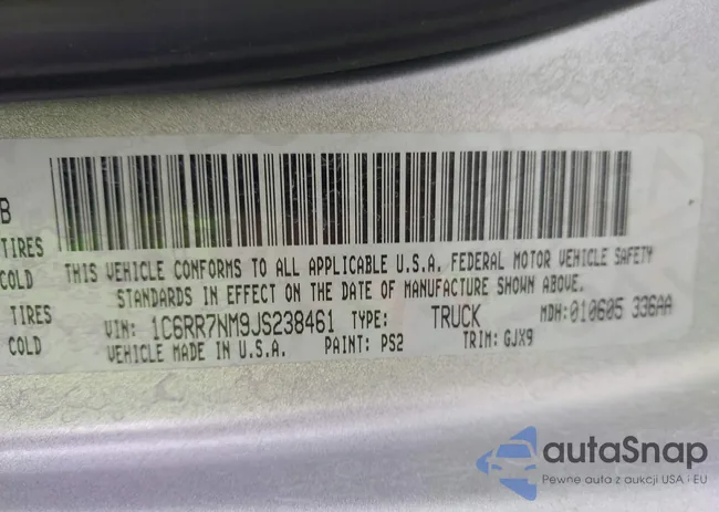 1C6RR7NM9JS238461: 44409940