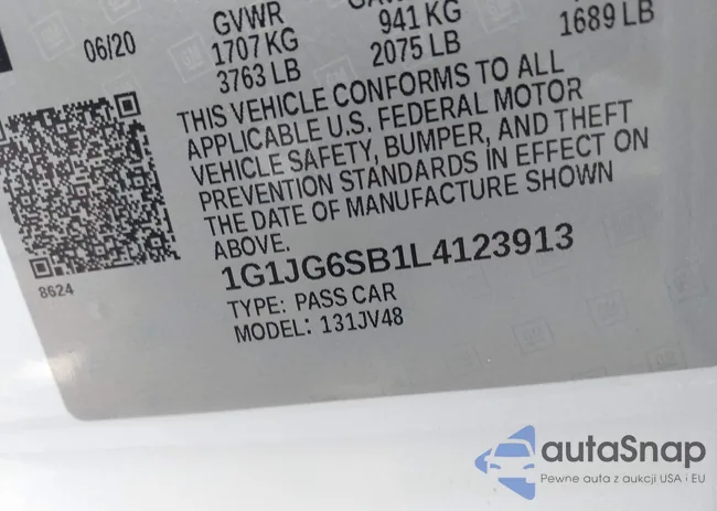 1G1JG6SB1L4123913: 44410186