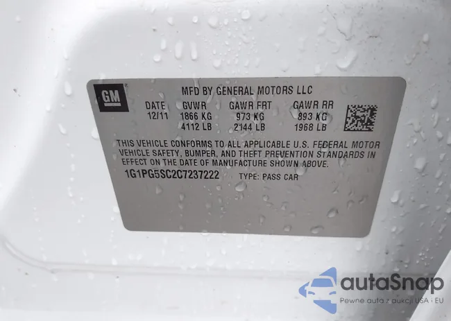 1G1PG5SC2C7237222: 44409476