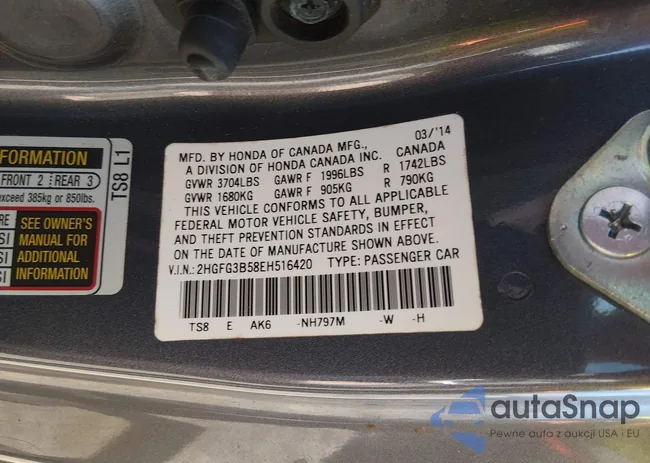 2HGFG3B58EH516420: 44409599