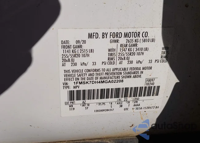 1FMSK7DH4MGA02208: 44409637