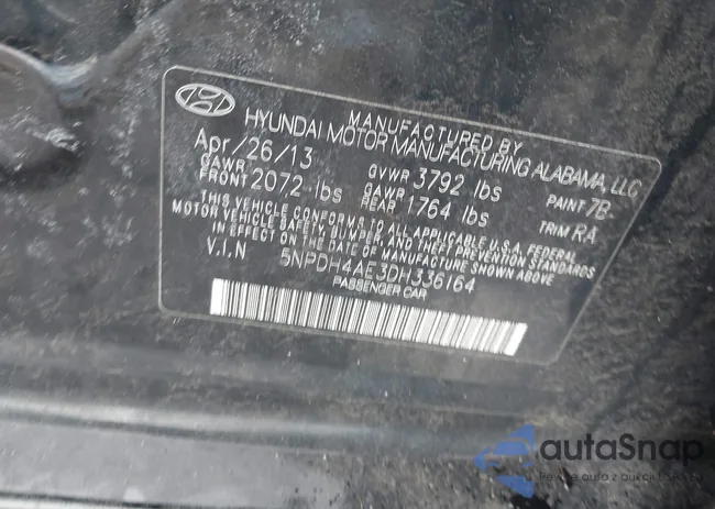 5NPDH4AE3DH336164: 44409795