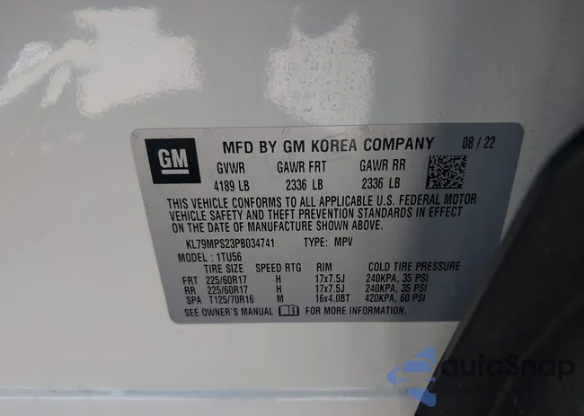 KL79MPS23PB034741: 44411037