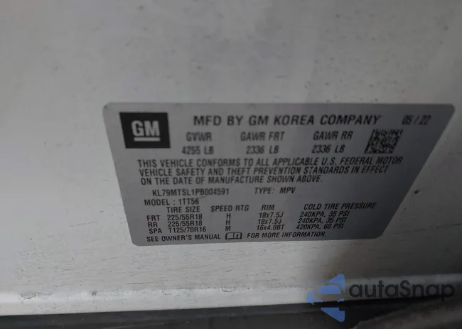 KL79MTSL1PB004591: 44411044