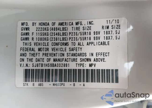 5J8TB1H59BA002910: 44411083