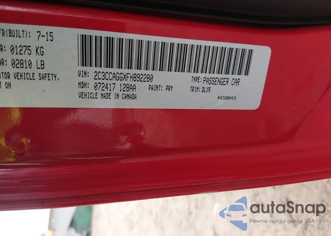 2C3CCAGGXFH892280: 44411114