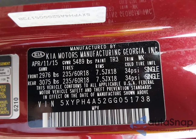 5XYPH4A52GG051738: 44411214