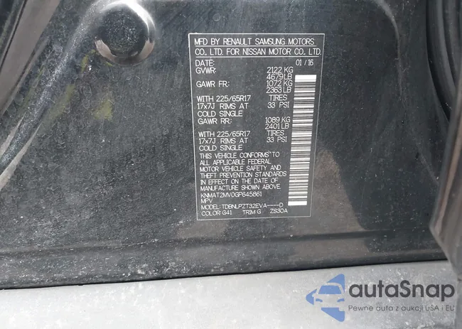 KNMAT2MV0GP645861: 44410506