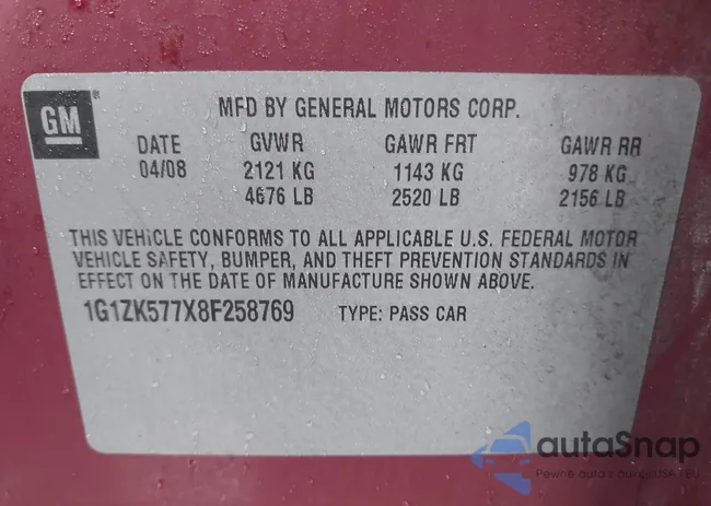 1G1ZK577X8F258769: 44410513