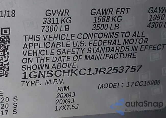 1GNSCHKC1JR253757: 44410582