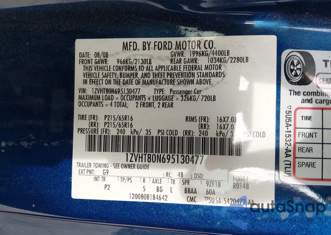 1ZVHT80N695130477: 44410587