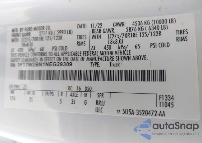 1FT7W2BN1NEG29309: 44410671