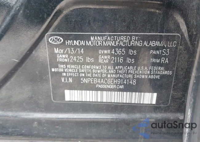 5NPEB4AC6EH914148: 44410746