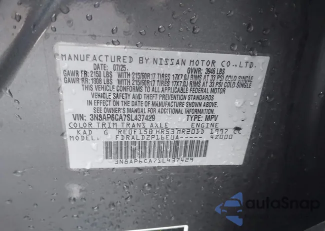 3N8AP6CA7SL437429: 44411840