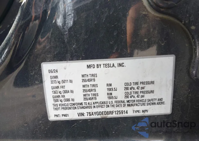 7SAYGDED8RF125914: 44411851