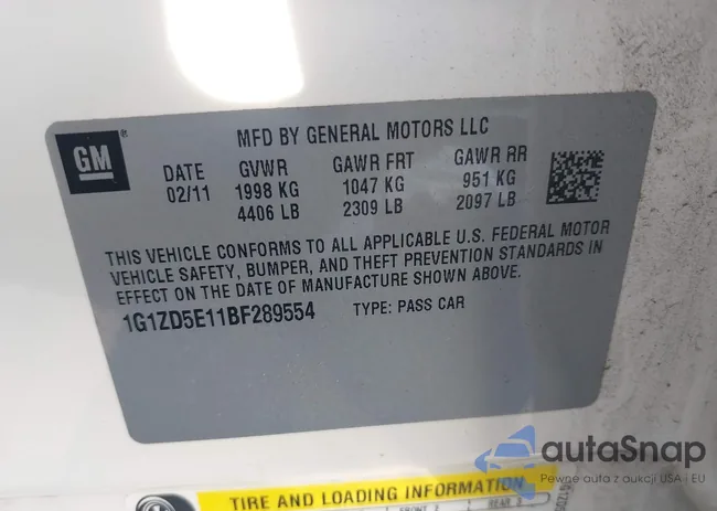 1G1ZD5E11BF289554: 44411880