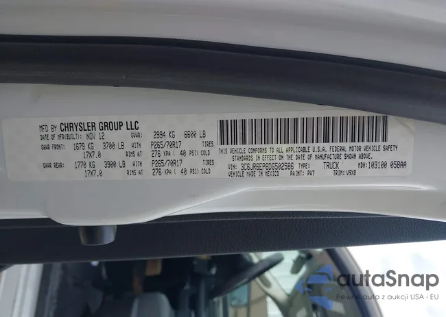 3C6JR6EP6DG502586: 44411895