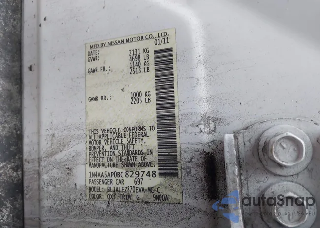 1N4AA5AP0BV829748: 44412089