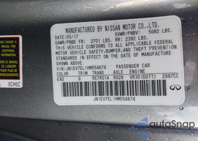 JN1EV7EL1HM554674: 44412396